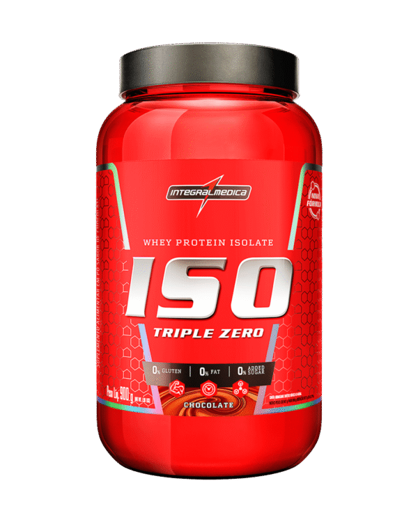 PROTEÍNA INTEGRAL MÉDICA WHEY PROTEIN ISOLADO CHOCOLATE (900g)
