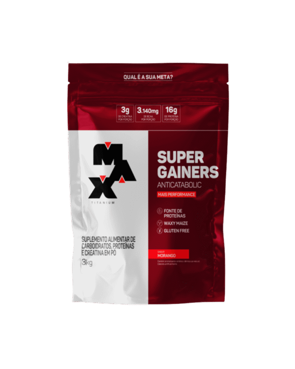 HIPERCALÓRICO MAX TITANIUM SUPER GAINERS CHOCOLATE (3000g)