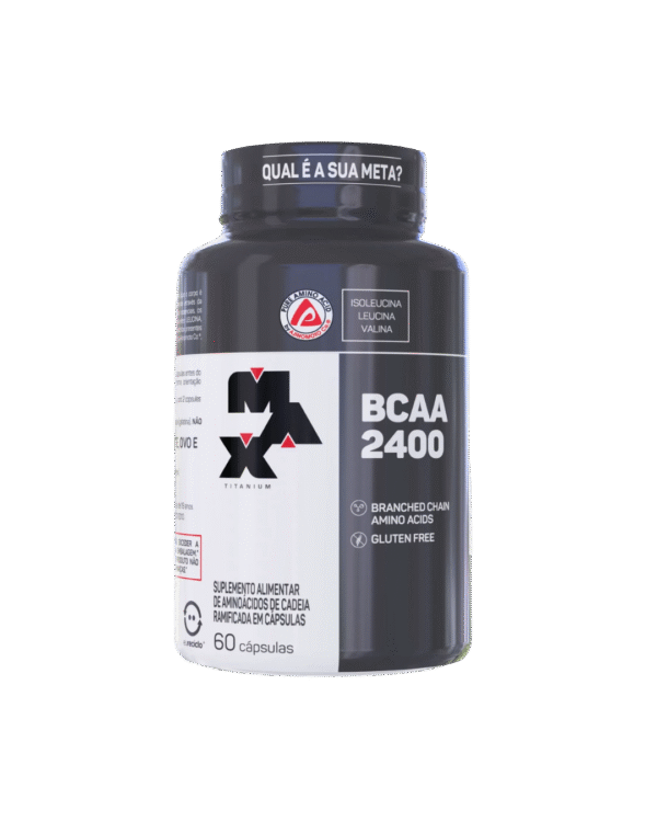 BCAA MAX TITANIUM 2400 CÁPSULAS (200caps)
