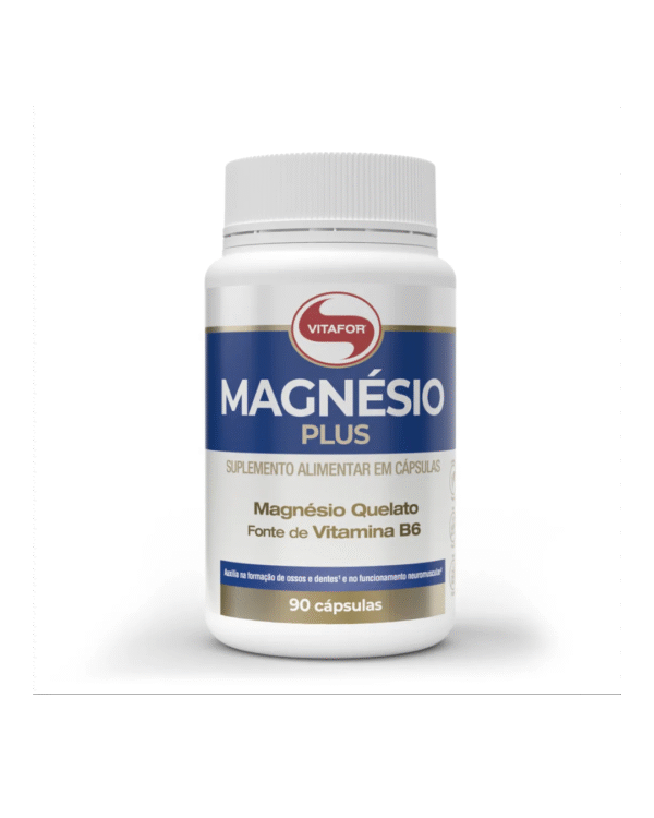 MAGNÉSIO VITAFOR MAGNÉSIO PLUS (90caps)