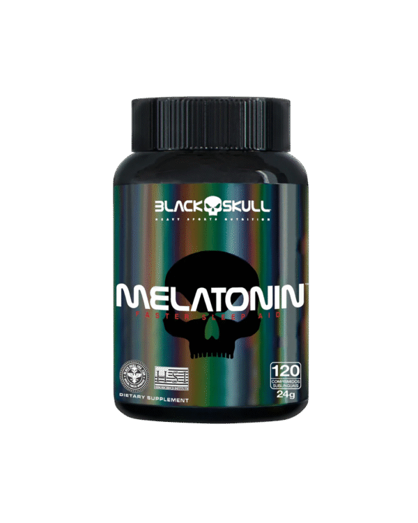 MELATONINA BLACK SKULL SUBLINGUAL (120comp)