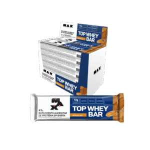 BARRA PROTEICA MAX TITANIUM TOP WHEY BAR AMENDOIM (41g)