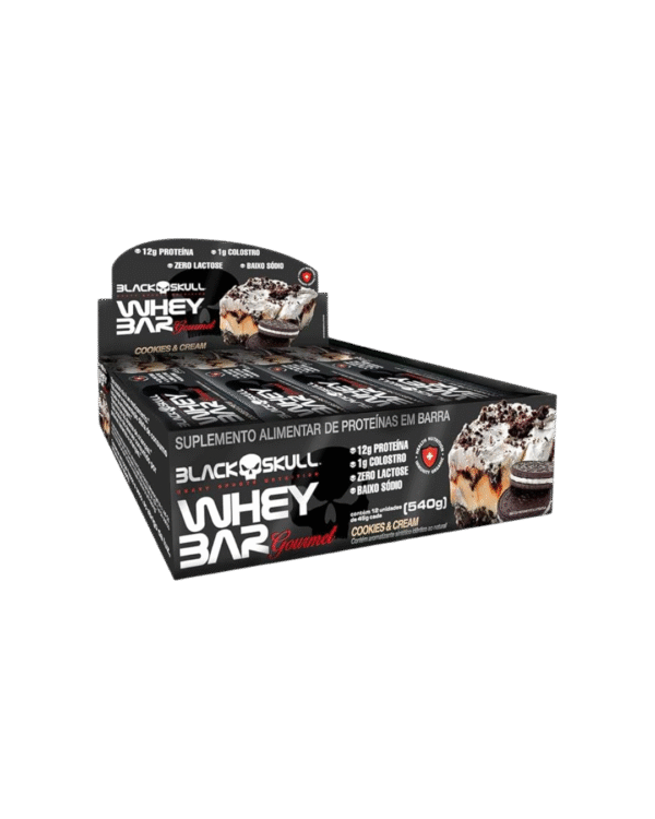 BARRA PROTEICA BLACK SKULL PROTEIN BAR COOKIES (60g)