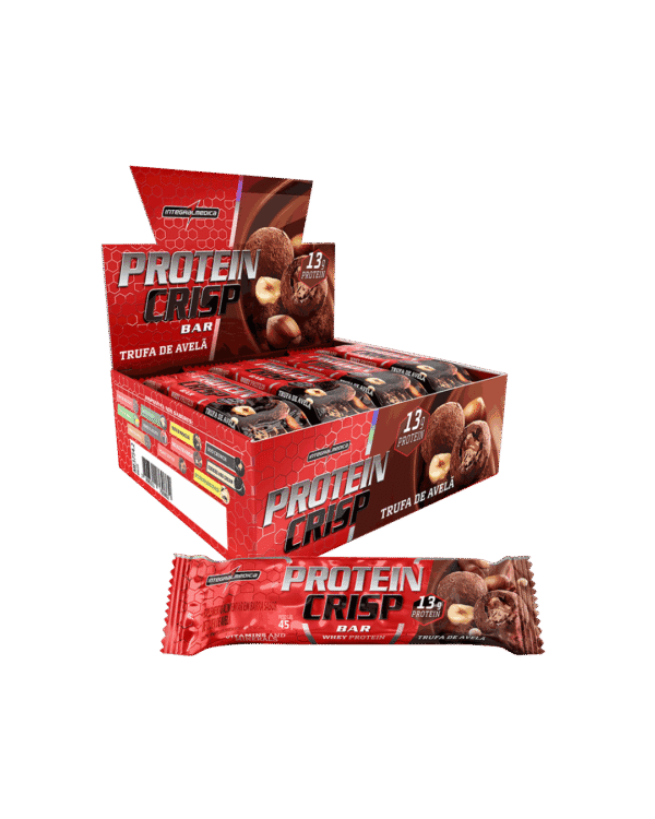 BARRA PROTEICA INTEGRAL MÉDICA PROTEIN BAR TRUFA DE AVELÃ (70g)