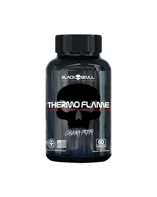 TERMOGÊNICO BLACK SKULL THERMO FLAME (60tabs)