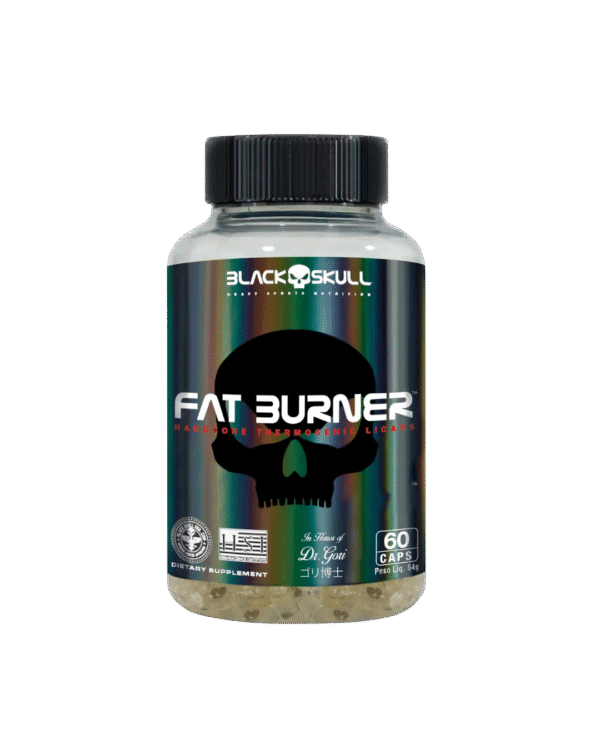 TERMOGÊNICO BLACK SKULL FAT BURNER (60caps)
